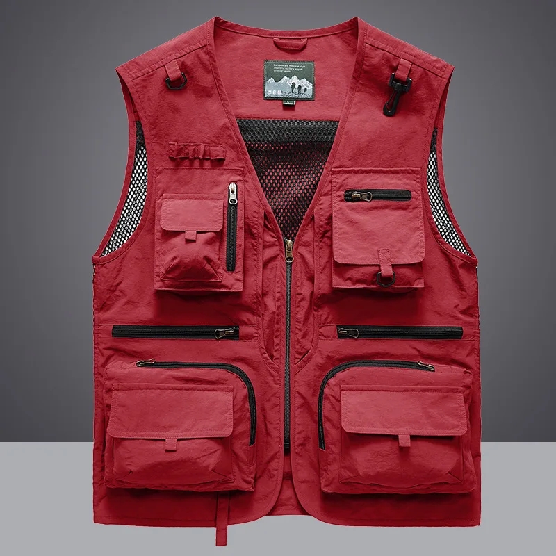 Photography Jacket - Chalecos de pesca de malla de