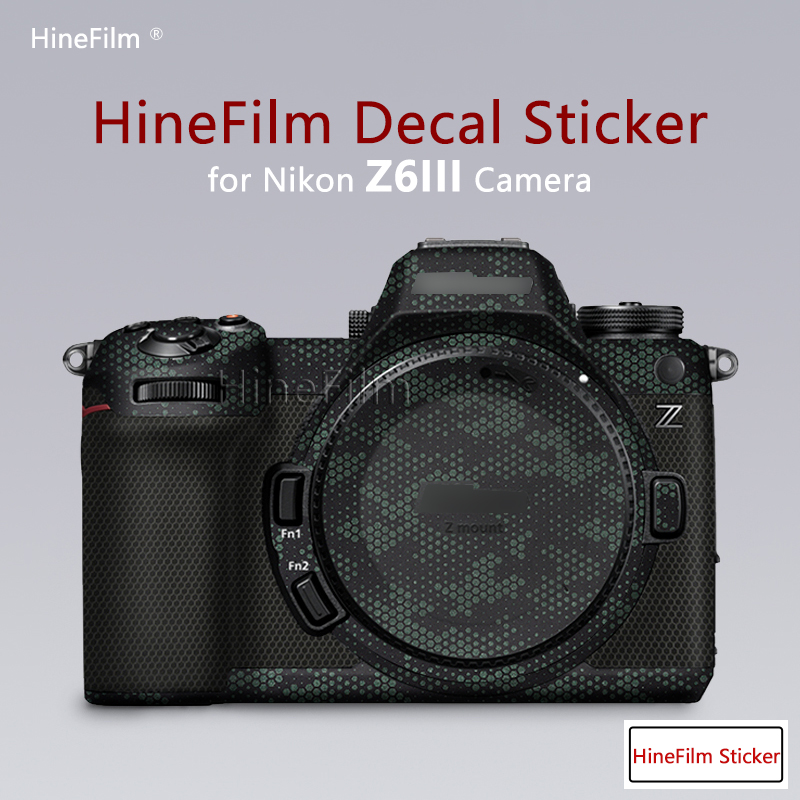 Nikon Camera Z6 Iii - Hinefilm-pegatina de piel para cámara Nikon