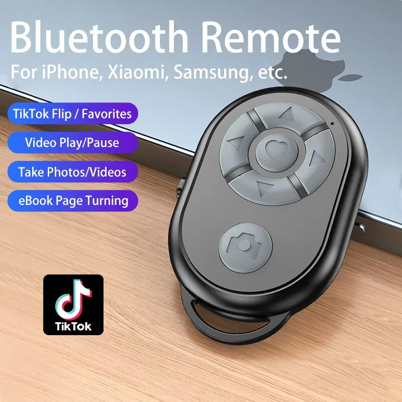 Photography Equipment - Teléfono Bluetooth remoto para iPhone Xiaomi