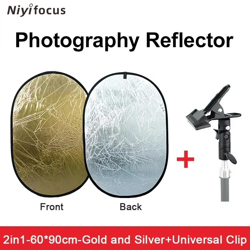 Reflector 5 In 1 - Reflector Portátil Redondo 2 en 1