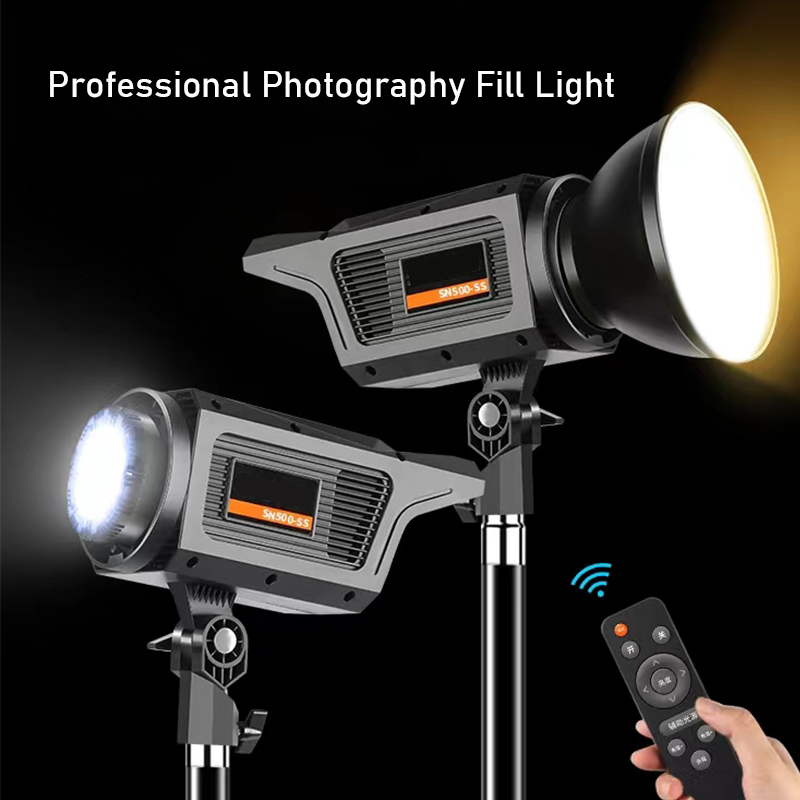 Photography Bulb - Lámpara solar de 300W, luz LED