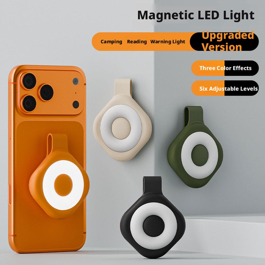 Photography Night - Luz de relleno magnética recargable para