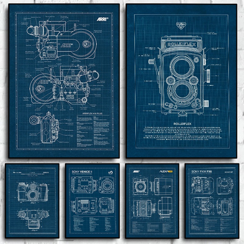 Photography And Videography - Póster de proyecto de cámara Leica