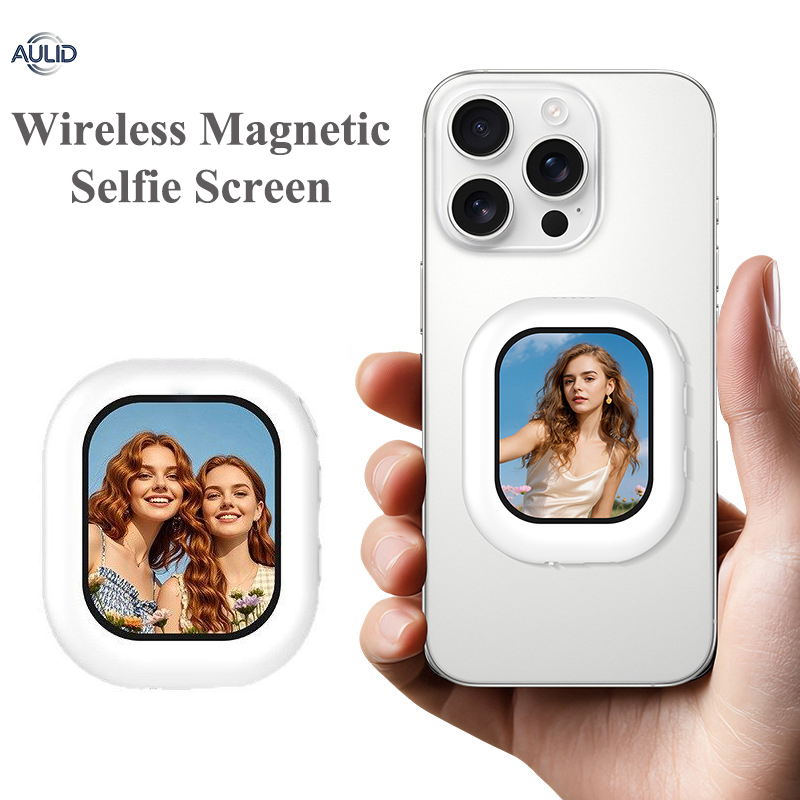 Photography Is - Mini Monitor Magnético Inalámbrico para Selfies,