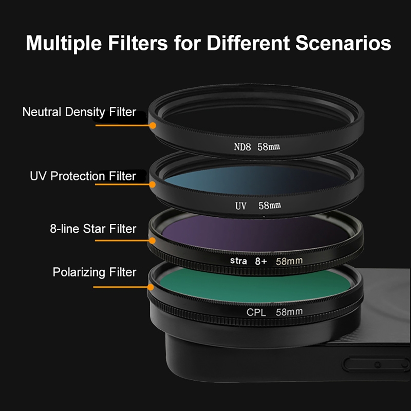 Kit de filtro para teléfono mó - Photography Is reseña y precio