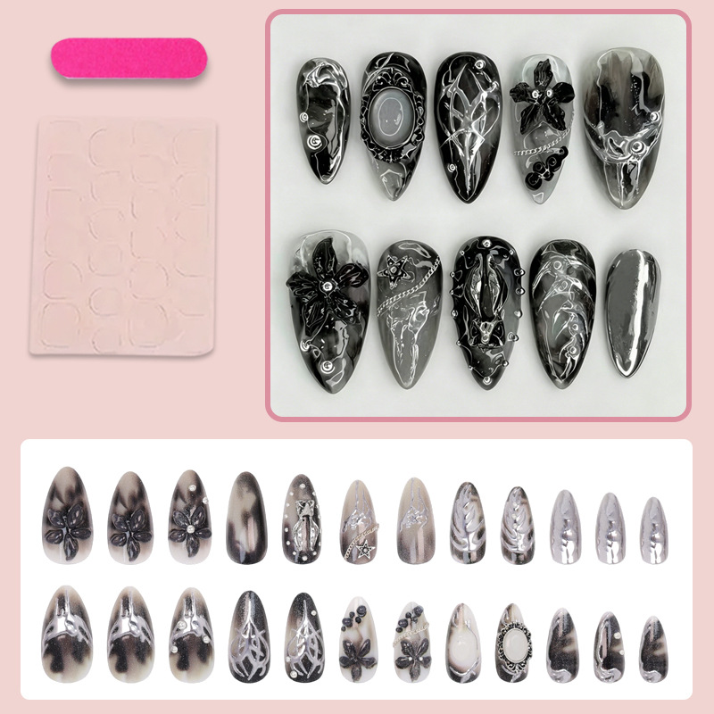 24PCS Pegatinas para uñas con  - Photography Design reseña y precio