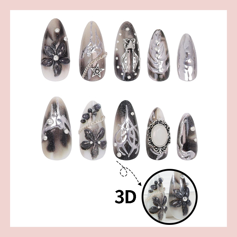 24PCS Pegatinas para uñas con  - Photography Design reseña y precio
