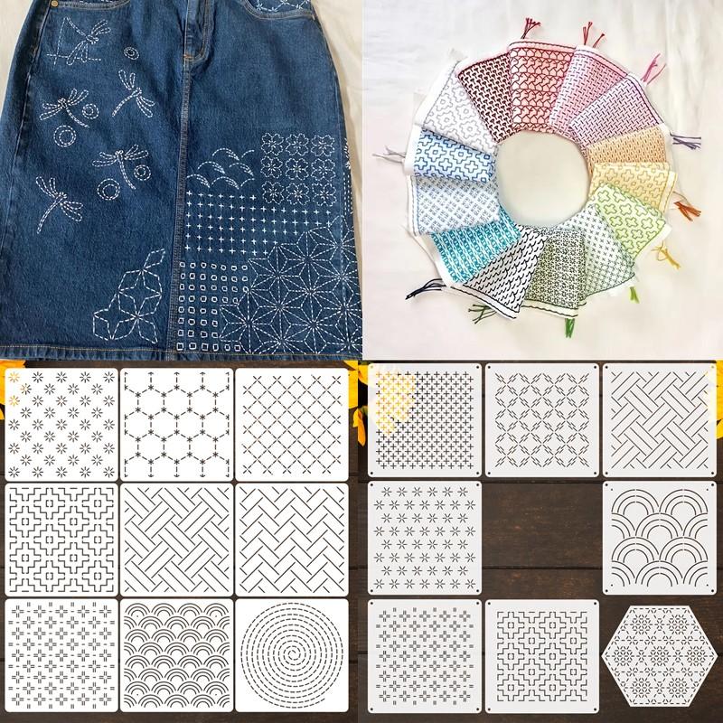 Plantillas de Bordado DIY de 8 - Photography Geometry reseña y precio