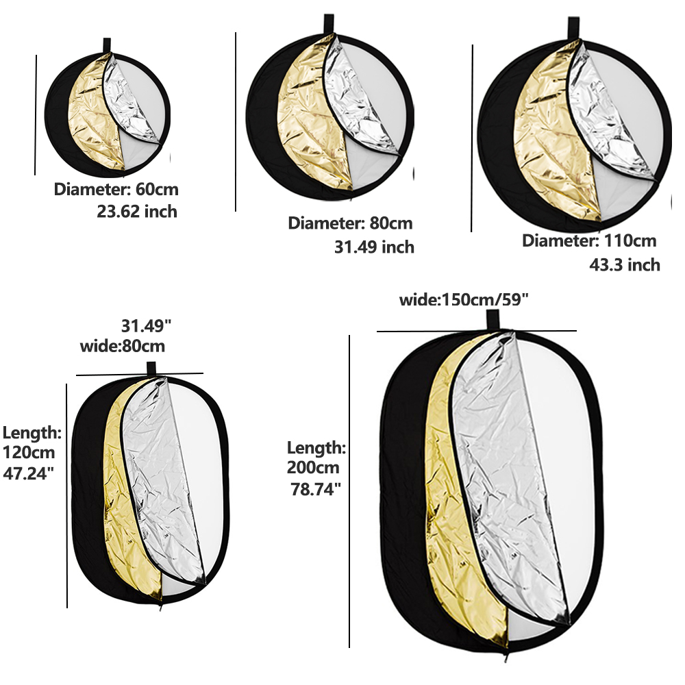 AMBITFUL Fotografía Reflectore - Reflector 5 In 1 reseña y precio