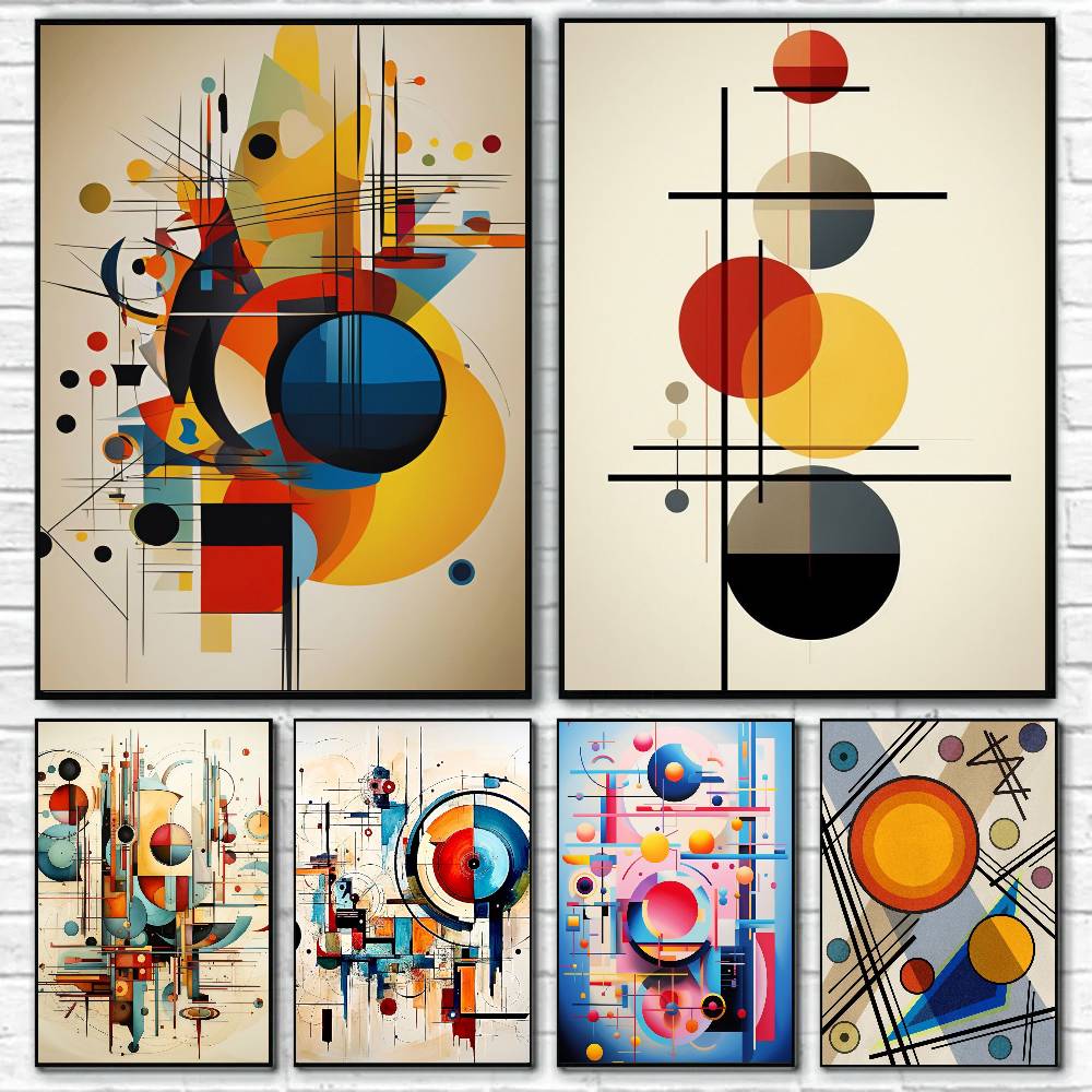 Pósteres geométricos abstracto - Photography Geometry reseña y precio