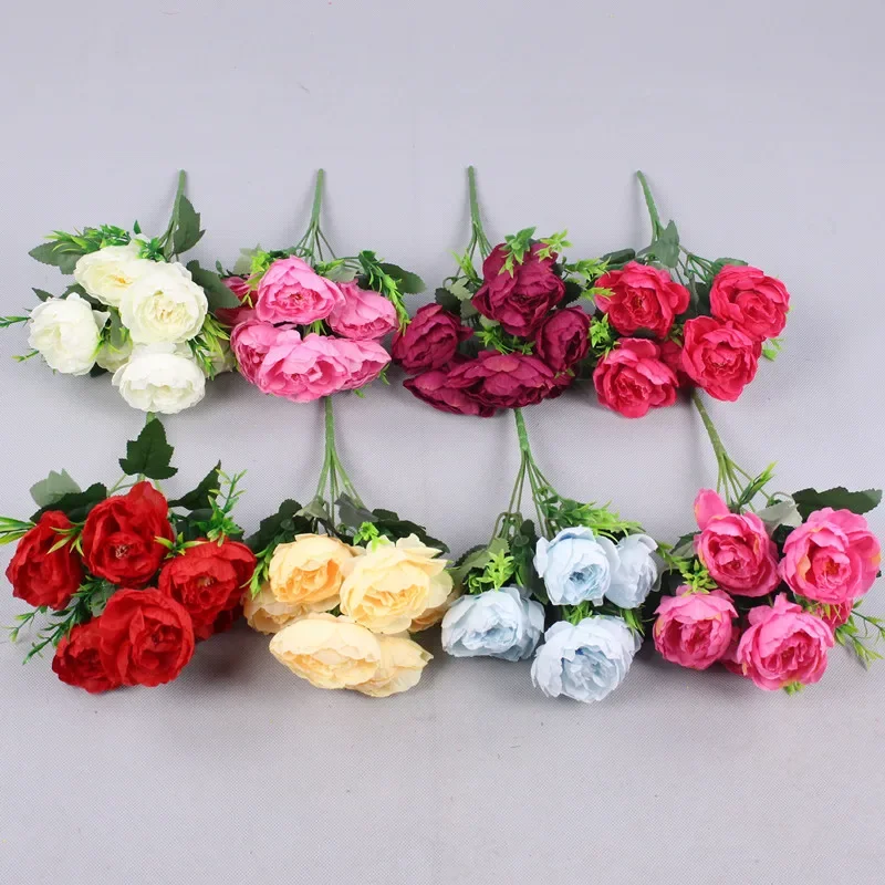 Flores de peonía artificiales  - Photography Wedding reseña y precio