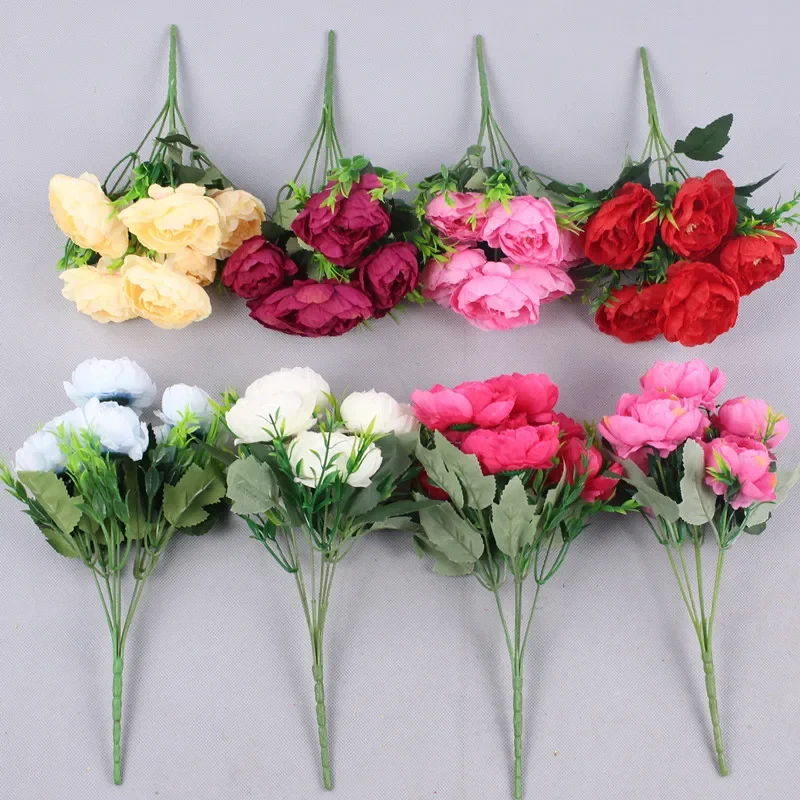 Flores de peonía artificiales  - Photography Wedding reseña y precio