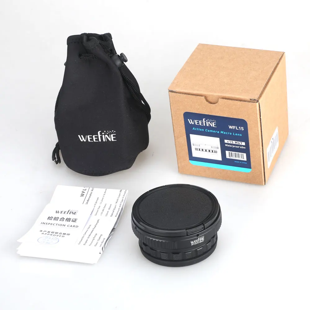Lente Macro Weefine WFL15 +15  - Photography And Videography reseña y precio