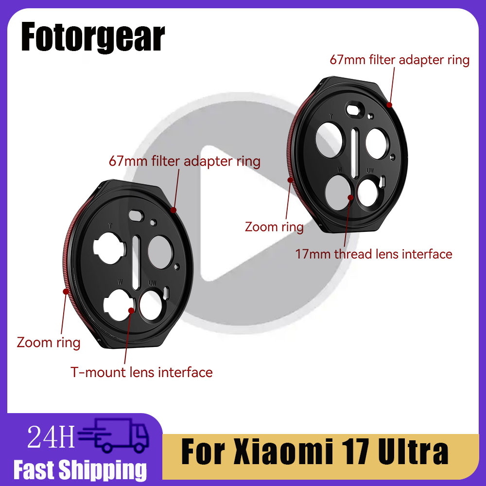 Anillo Adaptador de Zoom FOTOR - Photography Kit Xiaomi 17 Ultra reseña y precio