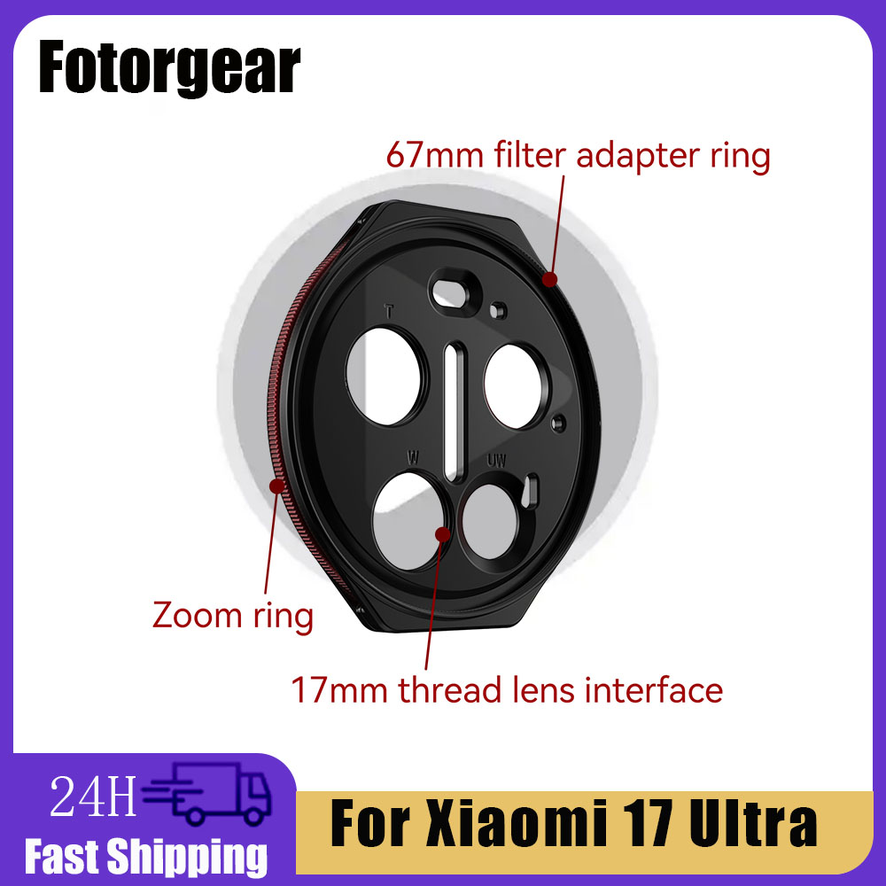 Anillo Adaptador de Zoom FOTOR - Photography Kit Xiaomi 17 Ultra reseña y precio