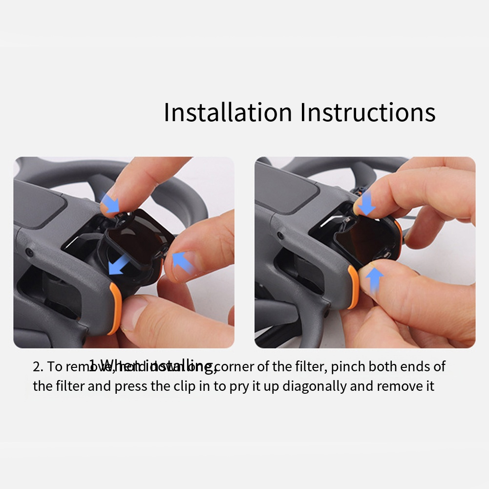 Juego de 8 filtros para drones - Photography And Videography reseña y precio