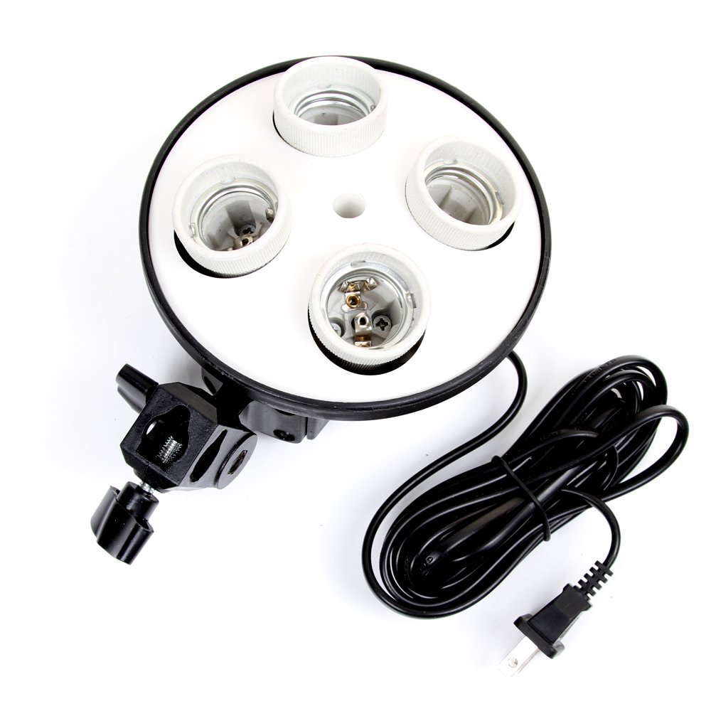 Base de cuatro portalámparas E - Photography Bulb reseña y precio