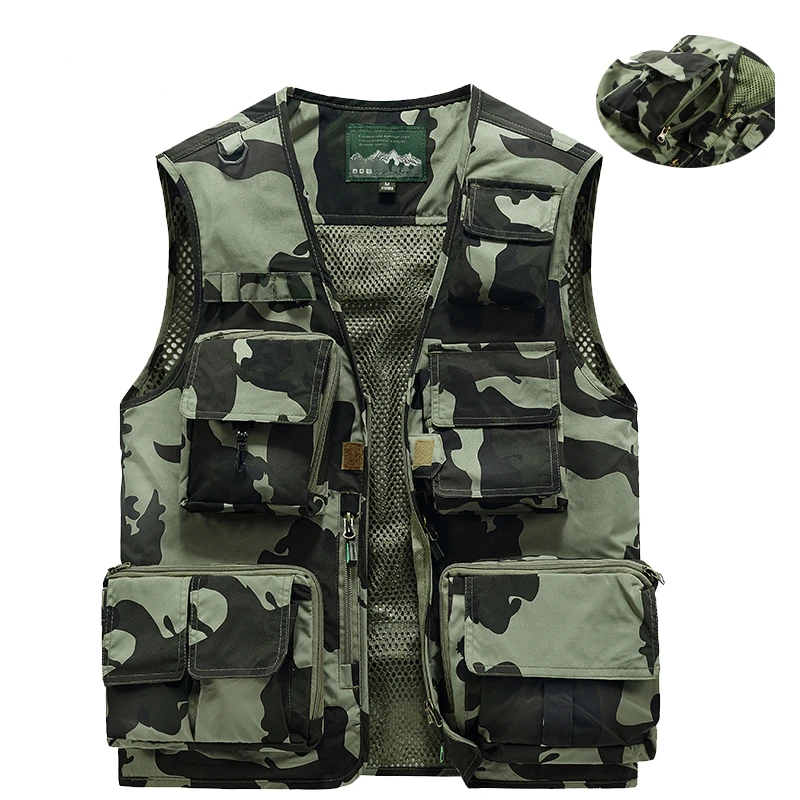 Chalecos de pesca multibolsill - Photography Jacket reseña y precio