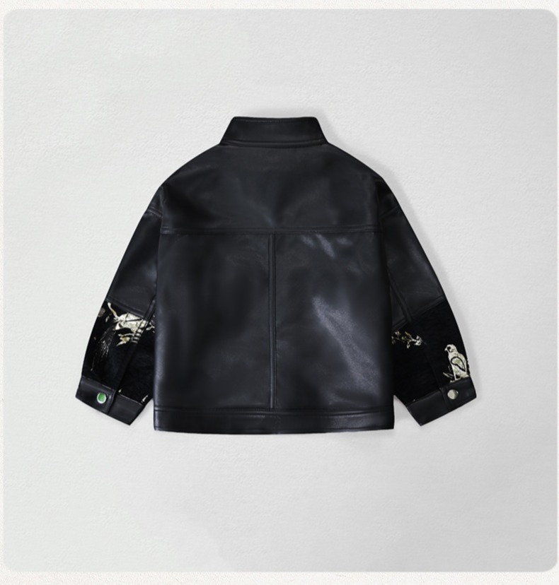 Chaqueta de cuero Pu con borda - Photography Wedding reseña y precio