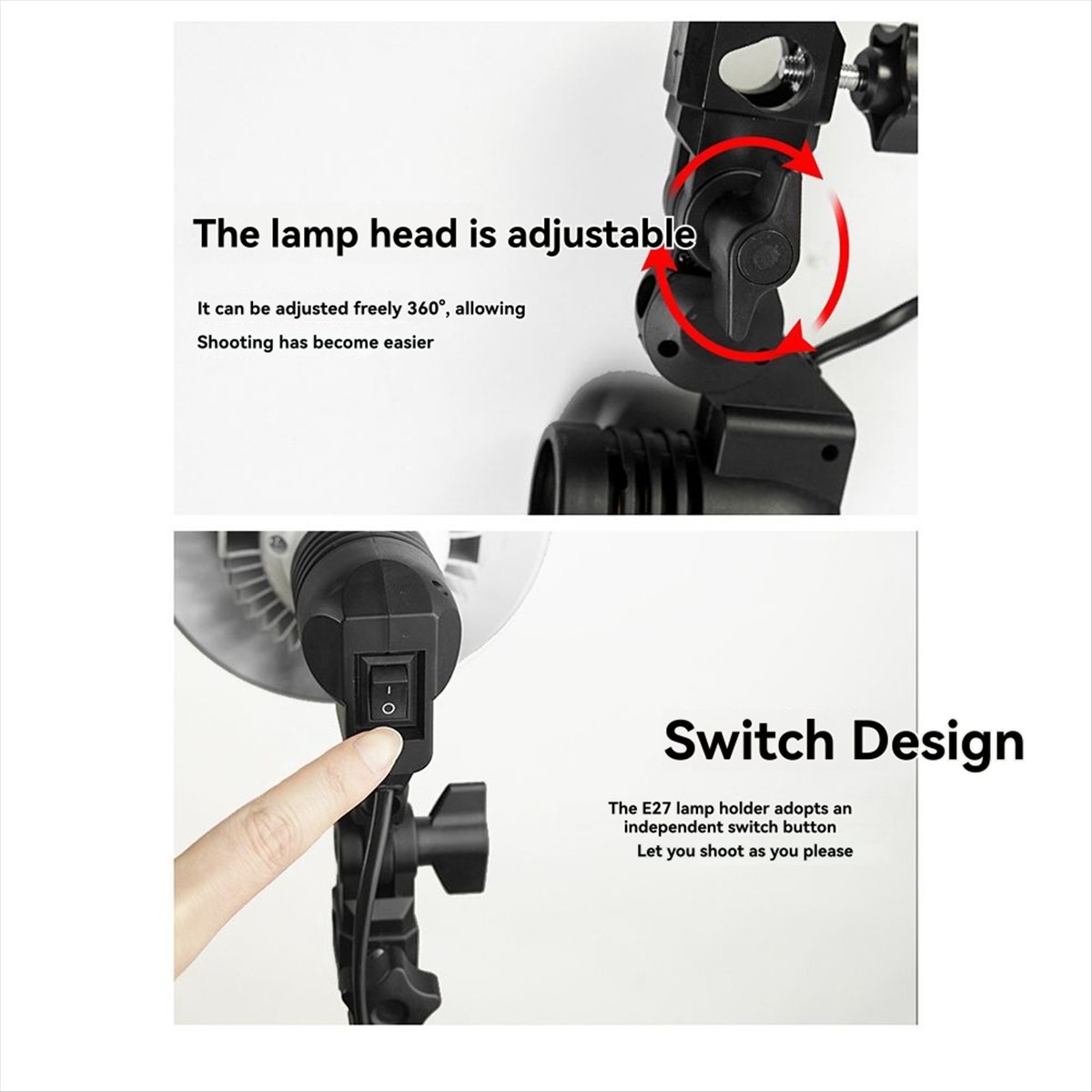 Soporte de Lámpara de Fotograf - Photography Bulb reseña y precio