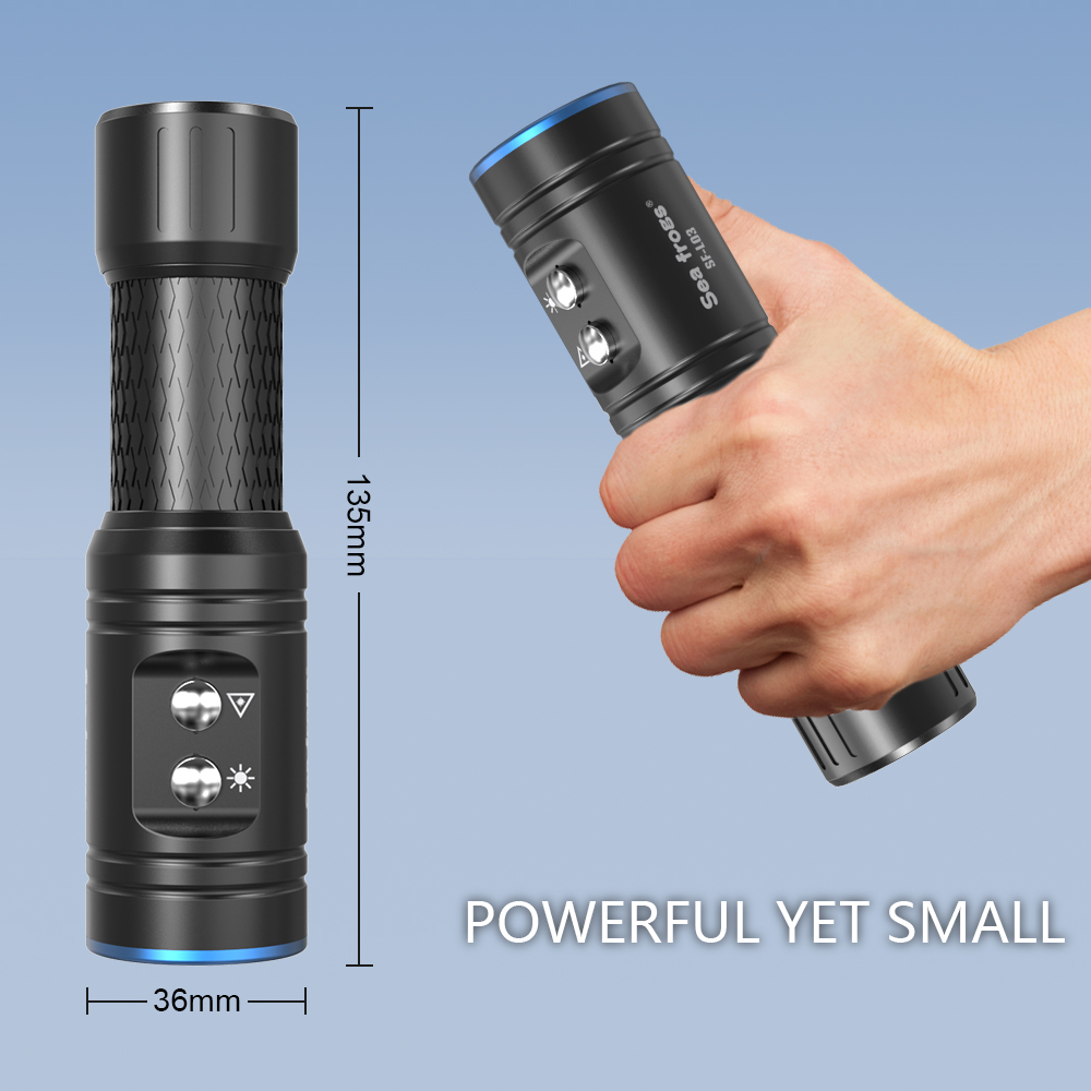 Strbea-linterna LED de 1000 lú - Photography Is reseña y precio