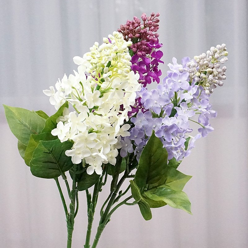 Flores artificiales lilas de 2 - Photography Hotel reseña y precio
