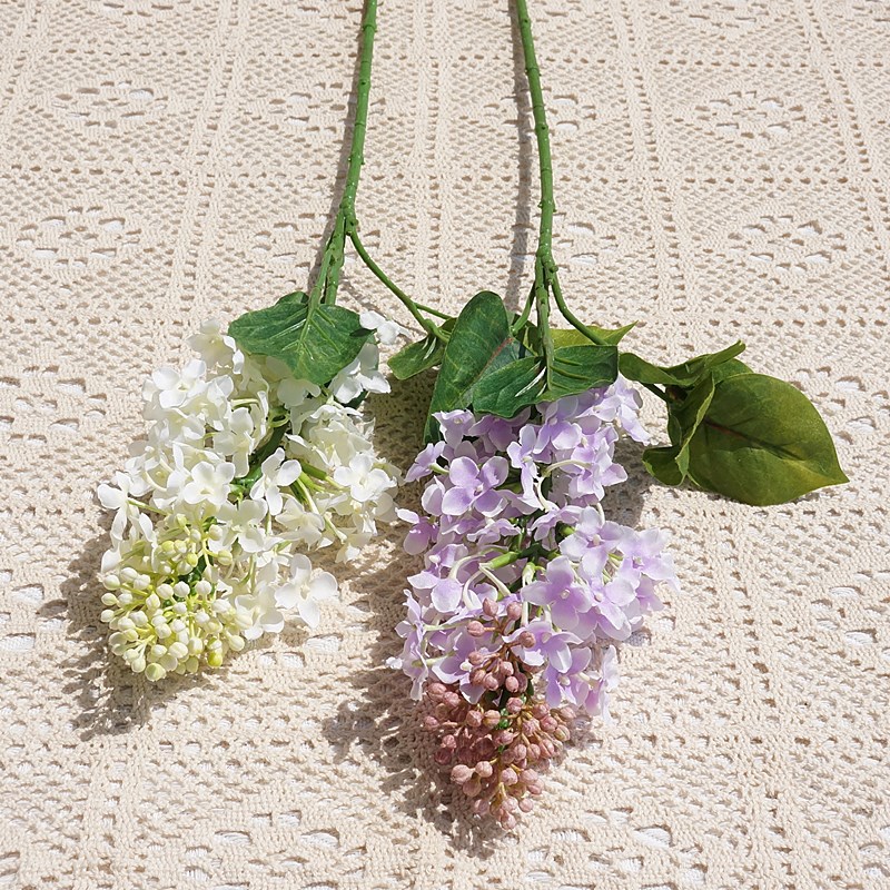 Flores artificiales lilas de 2 - Photography Hotel reseña y precio