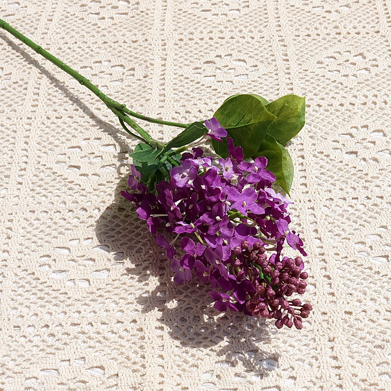 Flores artificiales lilas de 2 - Photography Hotel reseña y precio