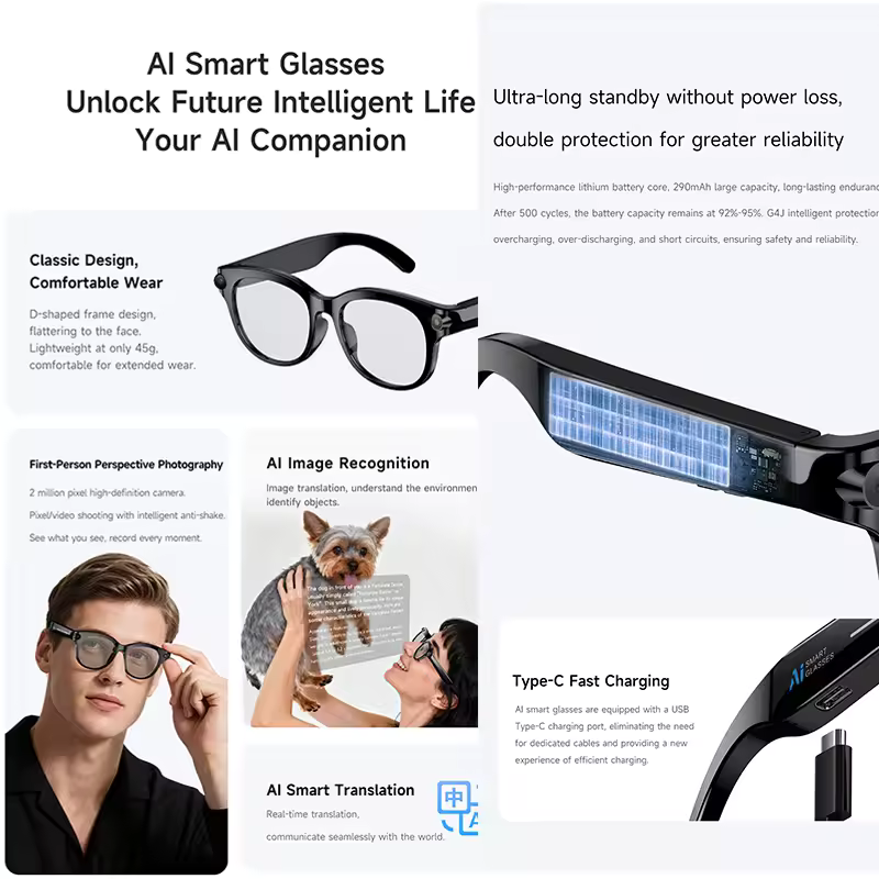 Lentes Inteligentes con IA M89 - Photography Equipment reseña y precio