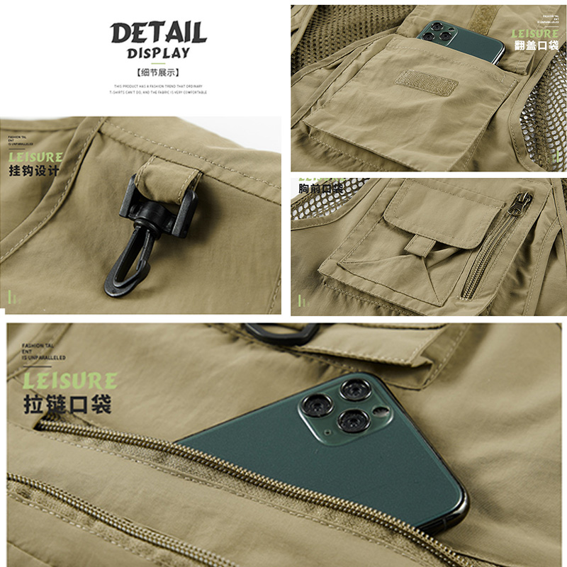 Chaleco de Malla Transpirable  - Photography Jacket reseña y precio