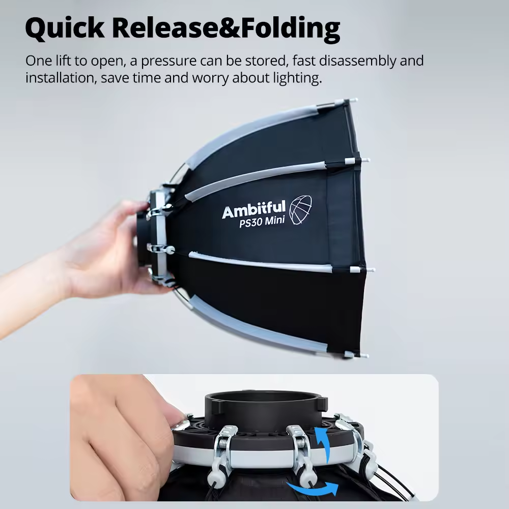 Mini Softbox Ambitful PS22 PS3 - Photography And Videography reseña y precio