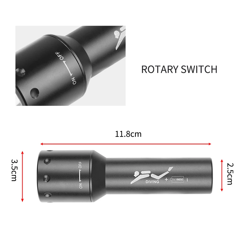 Nueva Linterna de Buceo LED T6 - Photography Is reseña y precio
