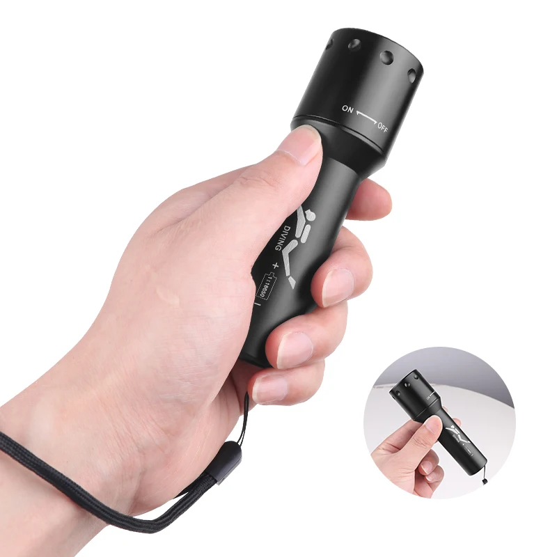 Nueva Linterna de Buceo LED T6 - Photography Is reseña y precio
