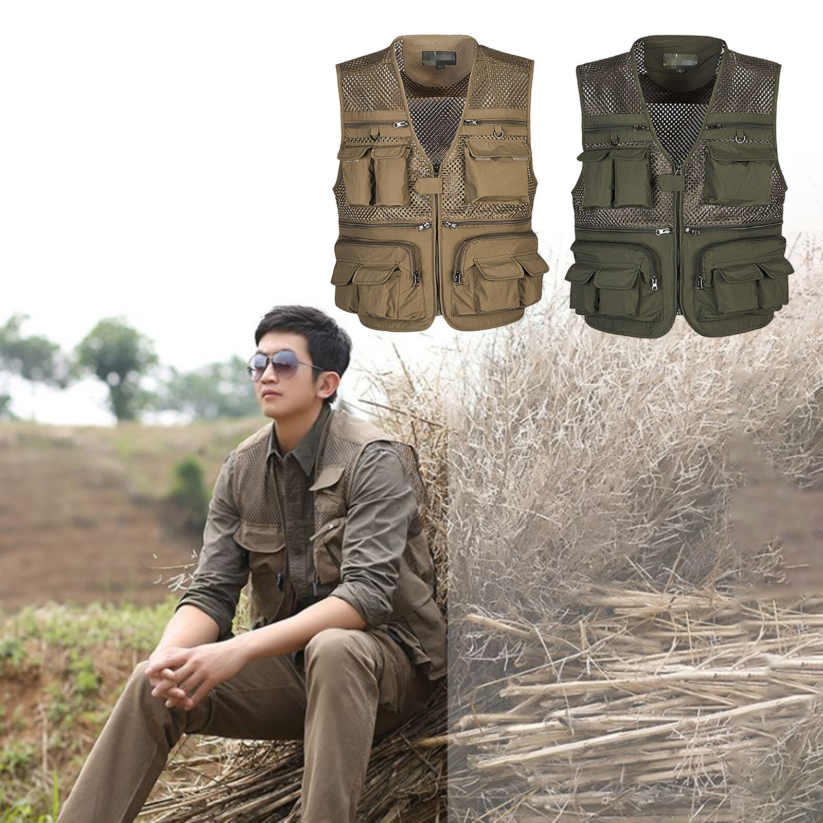 Chaleco táctico de senderismo  - Photography Jacket reseña y precio